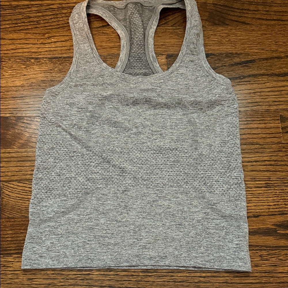 Lululemon grey swiftly tank